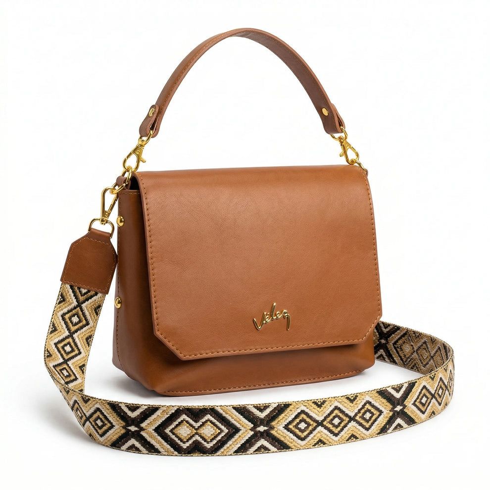 Bolso Carriel Vélez de Cuero Legítimo - Lanzamiento