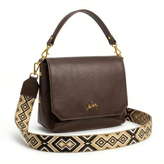 Bolso Carriel Vélez de Cuero Legítimo - Lanzamiento